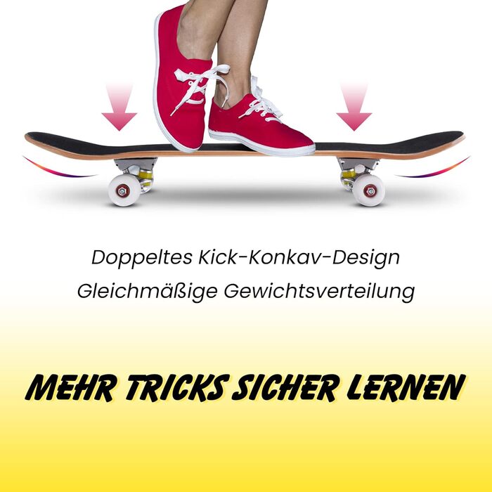 Скейтборд COSTWAY Cruiser Black 80x20 см повний круїзер для початківців ABEC-7 7-шаровий канадський клен чорний лонгборд-скейт для дітей дорослих трюків універсальний стріт парк оригінал 2025