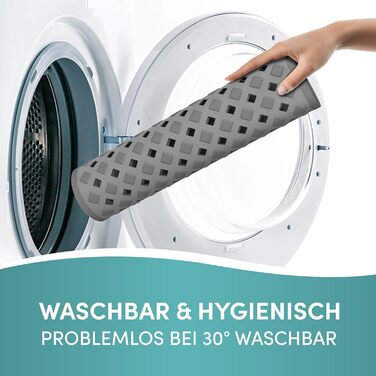 Килимок для душу Engelbach протиковзкий 53x53 см - У комплекті гачок для підвішування - 100 без вмісту бісфенолу - Протиковзкий ки