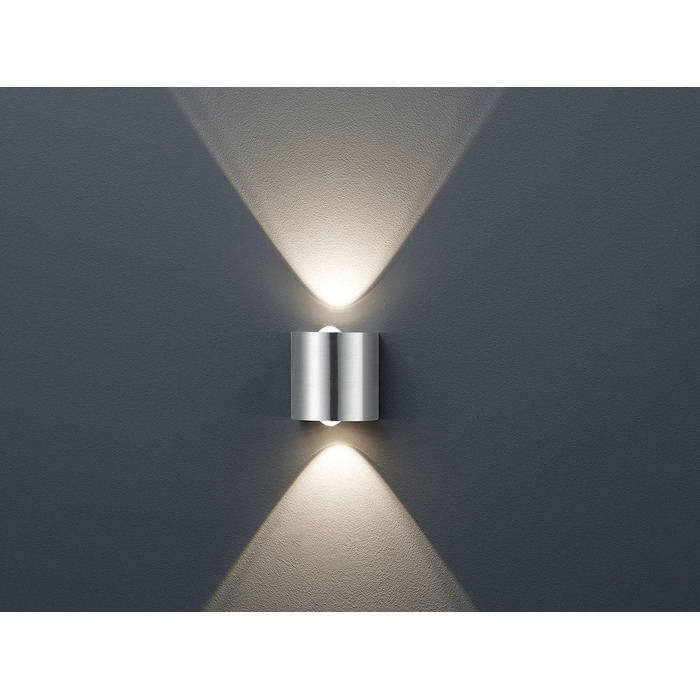 Стільний настінний LED-світильник Trio Leuchten Wales 225510207, матовий нікель, метал, 2 шт. 3.2 Вт