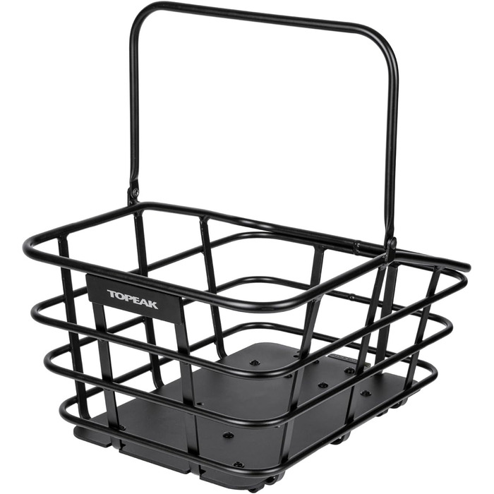 Велосипедний кошик Topeak Urban Basket DX 22L з алюмінію чорного кольору, вага 1,5 кг, розміри 44 x 32,6 x 24 см, 15002089
