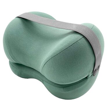 Подушка для ніг для сну на боці Подушка для ніг для сну на боці - Подушка для підтримки колін, яку можна прати, подушка для позиціонування ніг для вагітності, вирівнювання хребта, жіночий сон, зелена