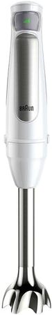 Потужний блендер Braun MultiQuick 7 MQ7005B (1000 Вт, чорний) Easy SmartSpeed, PowerBell Vplus, система EasyClick, деталі, що миються в посудомийній машині, подвійний вінчик та мірний стакан 600 мл без BPA