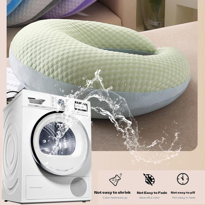 Універсальна ергономічна в&39язана подушка для рукоділля, творчих моментів, читання та ігор, підлокітник для ліжка та дивана, для читання, гри, роботи, в&39язання гачком, 60x55 см (зелена)