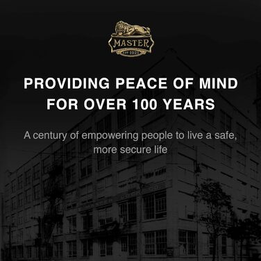 Оцинкований сталевий трос Master Lock 15 з петлевими кінцями 72DPF, трос 15 футів