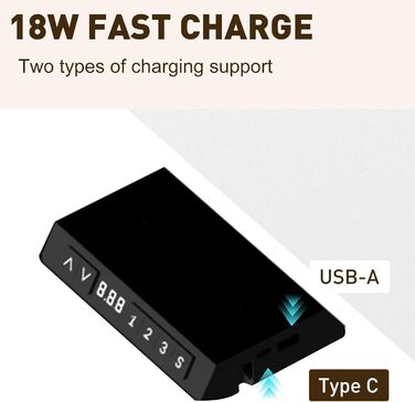 Електричний стіл для роботи сидячи та стоячи, електрична рама з потужним двигуном, функцією пам&39яті та запобігання зіткненням, порти USB-A та Type-C, регулювання висоти (70119 см), K2303