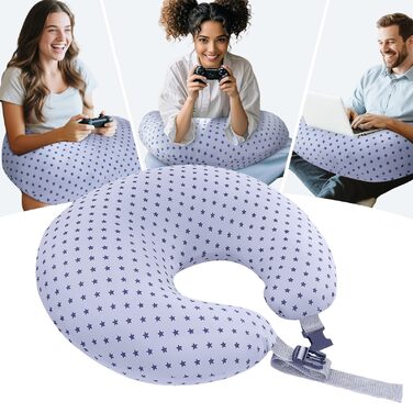 Подушка для читання WildFun для покращення постави та зменшення втоми, компактна подушка для підтримки рук під час читання, гри, роботи, сидіння в ліжку/дивані