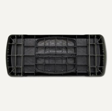 Степер для аеробних тренувань Storeo Basics, регульований степер для дому, 68,58 см, чорний/сірий