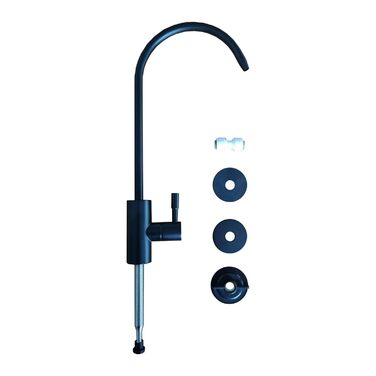 Фільтр для питної води система зворотного осмосу RO6 з чорним краном і мінералізацією