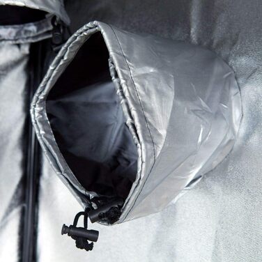 У 8 розмірах - Grow Indoor Box, Grow Tent, Greenhouse, Шафа для вирощування рослин - 80 x 80 x 180 см 80x80x180 см / Чорний