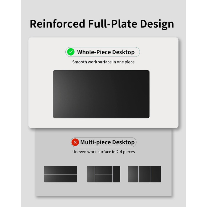 Стіл FEZIBO з регульованою висотою, цільна стільниця, 120 x 60 см, стіл з регульованою висотою та портами зарядки USB-A та USB-C, стіл для роботи сидячи та стоячи для домашнього офісу, стіл для роботи стоячи, дуб 120 x 60 см