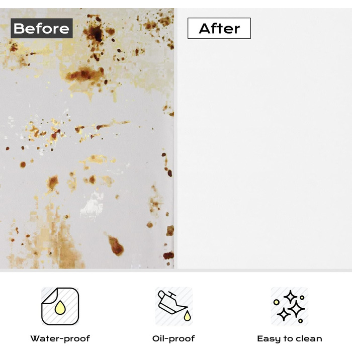 Одноразова скатертина CHEPULA Біла, 4 шт. и Водонепроникні скатертини на день народження, прямокутна скатертина підходить для весі