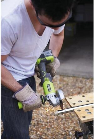 Акумулятор для кутової шліфувальної машини, 18 В, 115 мм, 7500 об/хв (тільки корпус), 18AG-0