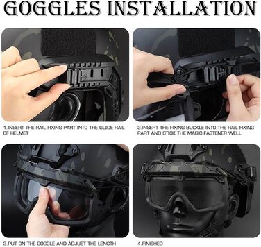 Нефункціональна тактична подвійна респіраторна напівмаска, швидка тактична шоломна протигазка, напівмаска для страйкболу, CS, косплею, мисливського спорядження, чорна
