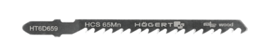 Полотно для електролобзика по дереву 100 мм (уп/5 шт) HOEGERT 100 (HT6D659)