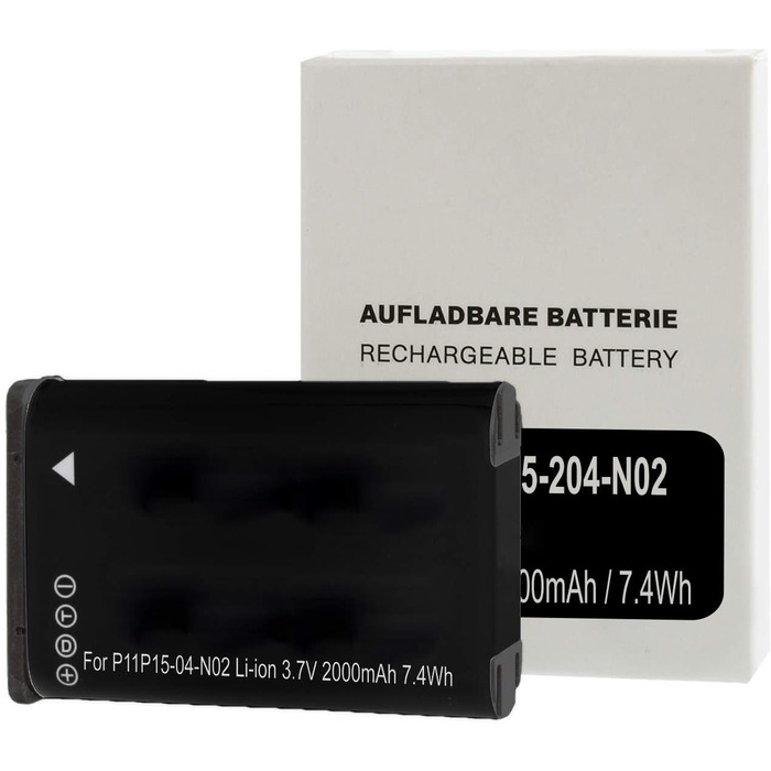 Запасний акумулятор типу 010-11654-03, сумісний з Garmin VIRB, VIRB Elite/Monterra/Montana 600, 650. Див. список 1 акумулятор