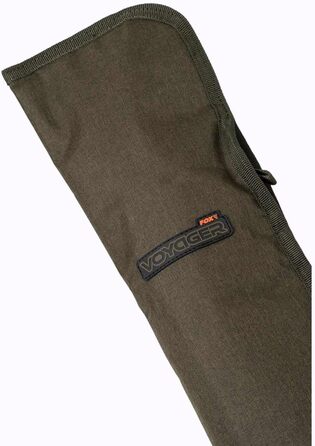 Чохол для вудилища Fox Voyager 12ft Single Rod Sleeve - Сумка для вудилища, Чохол для вудилища, Рибальська сумка, Сумка для аксесуарів, Чохол для перенесення коропових вудилищ