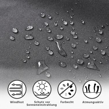 Висувна маркіз Yaheetech, складна маркіз з ручним приводом 300x250 см, регулювання кута нахилу сонячної маркізати (5-35), вкл. настінне кріплення темно-сірого кольору 300 x 250 см темно-сірого кольору