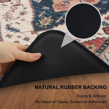 Нековзні сходинки OJIA, килимок у тон для дерев&39яних сходинок, квадратні сходинки Capet, гумова підкладка, доріжка для сходів, нековзний килимок для сходів, 78,7 x 78,7 см 79 x 79 см (прямокутні) східні 1