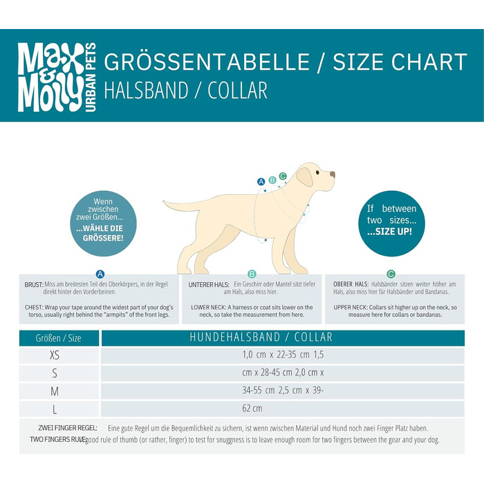Нашийник для собак з інтелектуальним ідентифікатором, м'який неопреновий нашийник з дизайном для великих собак, водонепроникний, зручний, регульований, Tropical, розмір L