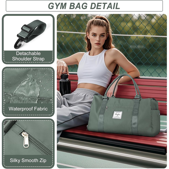 Спортивна сумка для жінок та чоловіків, спортивна сумка з відділенням для взуття та відділенням для вологих речей, дорожня сумка, сумка для ручної поклажі, спортивна сумка, сумка для фітнесу, сумка для спортзалу, дорожня сумка для вихідних, сумка для плав