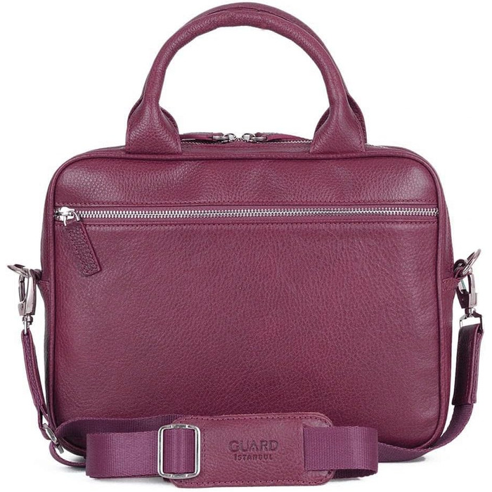 Сумка для ноутбука Guard 1714 з чохлом Firefase, натуральна шкіра, 27,9 см (11 дюймів)