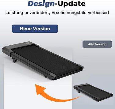 Килимок для ходьби Superun з нахилом 6 Бігова доріжка для дому, макс. 6 км/год та 12 км/год, із застосунком та пультом дистанційного керування Настільна бігова доріжка, макс. 136 кг, з багатофункціональними забігами та тренувальними смугами, 90 см, з нахи