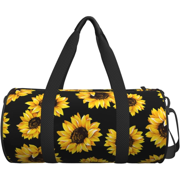Дорожня сумка Метелик для дівчаток містка, легка та довговічна. Ідеальний подарунок для подорожей, відпустки, ділових поїздок та активного відпочинку. Дизайн весняні соняшники та ретро-квіти, універсальний розмір.
