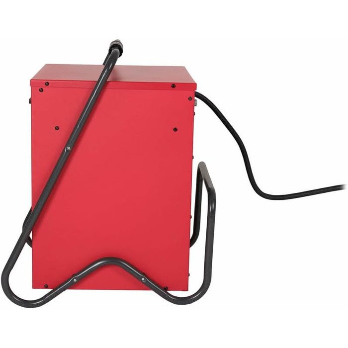 Електричний вентилятор-обігрівач Eurom 15 000 Вт, з кабелем, 400 В 332711 (Вентилятор-обігрівач, обігрівач гаража, обігрівач майстерні, електричний обігрівач) Потужність 15 000 Вт / Потужність двигуна 95 Вт / Рівні потужності 3