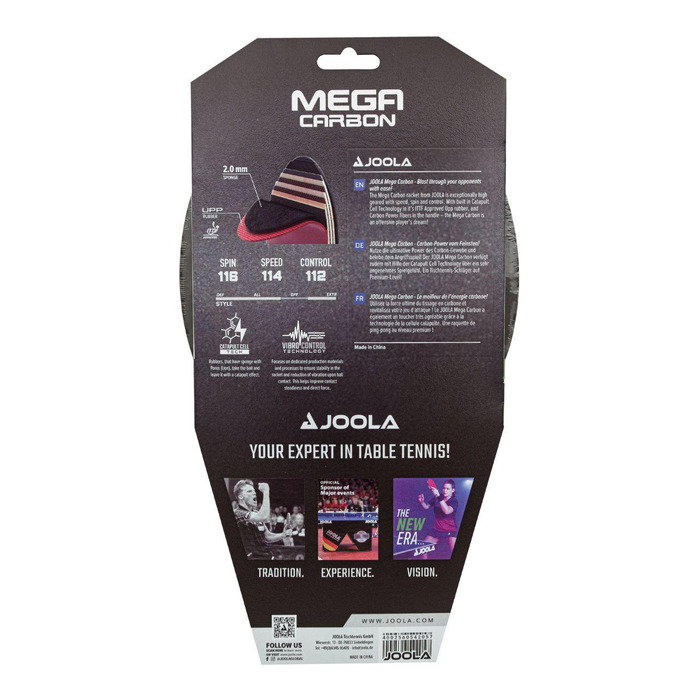 Ракетка для настільного тенісу Joola Mega Carbon (54205)