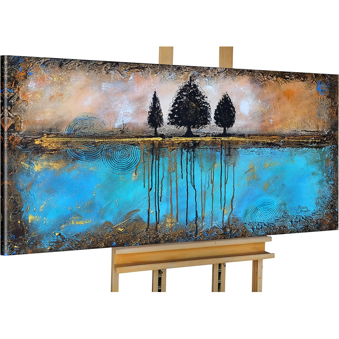 Моніка Мірафьорі I 100 РУЧНИЙ РОЗПИС I Картина Бажання 100х50см Картина Ручний розпис Акриловий живопис Дуже великий акриловий жив