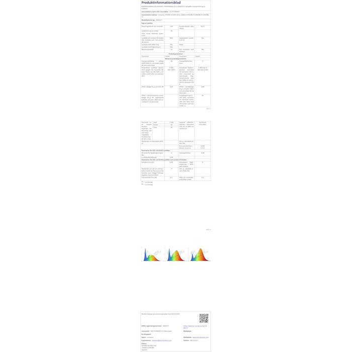 Пакет із 2 світлодіодних трубок 150 см, 24 Вт, CCT (селектор кольору теплий білий, нейтральний білий або холодний білий), 2900 люмен, стартер в комплекті, стандарт T8