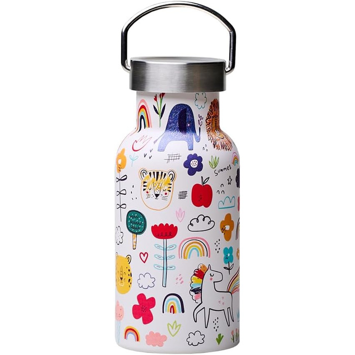 Термос bioloco sky kids - Пляшка для пиття з екологічної точки зору (каракулі)