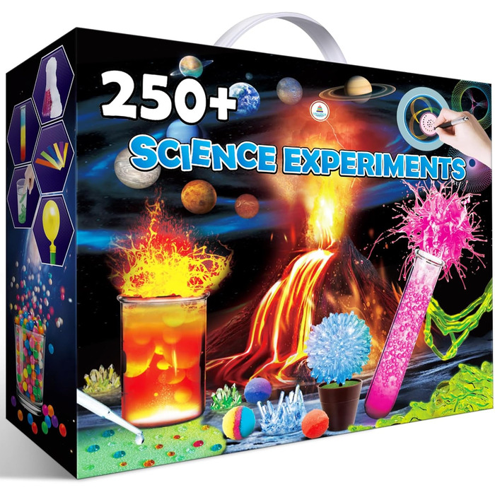 Набір для експериментів UNGLINGA 250+ Science Experiment Kits, для юних хіміків