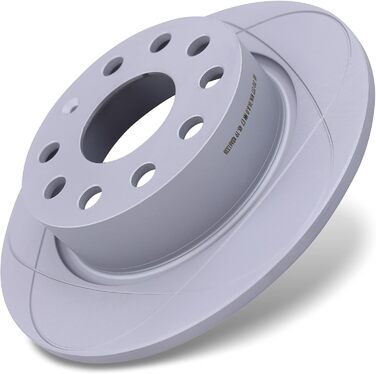 Комплект задніх гальмівних дисків ATE PowerDisc (2 шт.), вентильовані, Ø253 мм