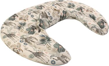 Подушка для шиї зі стійкою, органічна тканина та органічні зерна. Подушка для шиї Дикі тварини, тепла подушка - 2 в 1 - можливе тепло та холод - органічний житньо-пшеничний наповнювач