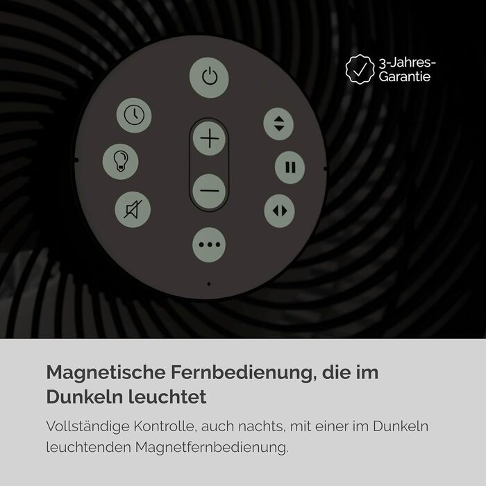 Настільний вентилятор MEACO MeacoFan Sefte - регульований по висоті вентилятор з потужним повітряним потоком - надзвичайно тихе ох