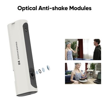 Сканер 3DMakerpro Lynx, точність 0,1 мм і швидкість сканування 10 кадрів/с. Портативний 3D-сканер для проектування моделі 3D-принт