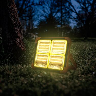 Портативний сонячний кемпінговий ліхтар Healifty зі світлодіодним магнітним робочим освітленням, вибухобезпечний компактний для риболовлі, кемпінгу та активного відпочинку на свіжому повітрі