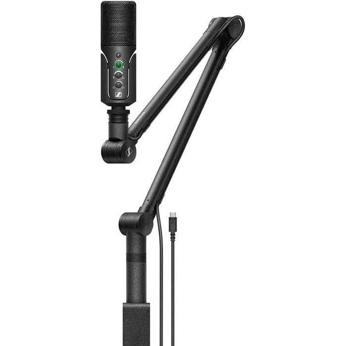 Набір для стрімінгу Sennheiser Profile з USB-мікрофоном, пантографом та сумкою та веб-камера Logitech C920 HD PRO, Full-HD 1080p, кут огляду 78