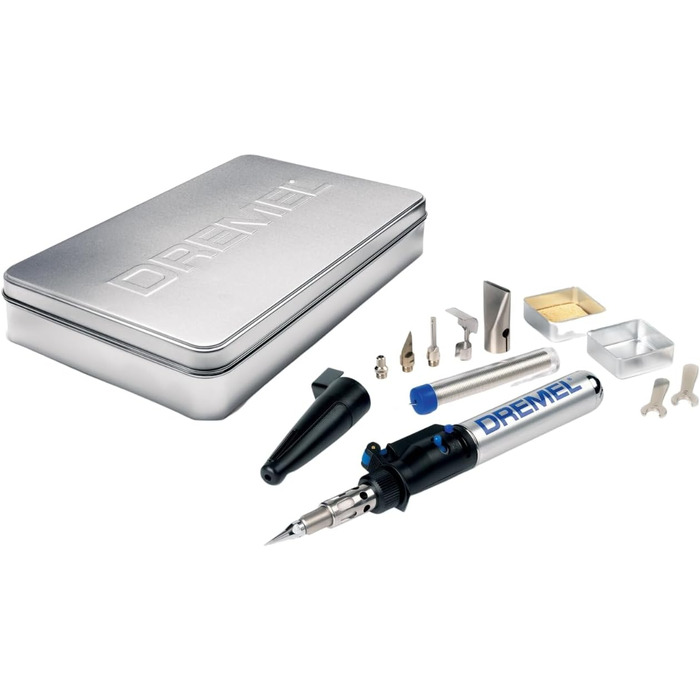Паяльник Dremel 2000 VersaTip - паяльник і паяльний набір (з 6 змінними насадками для паяння, гарячого різання, зварювання, клейму