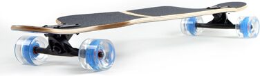 Лонгборд Apollo Galaxy Twin Tip drop-through freeride cruiser високошвидкісні ABEC-9 бамбук + fiberglass повний компліт 42" для фрірайду карвінгу трюків оригінал Німеччина 2025