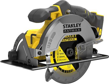 Акумуляторна ручна циркулярна пила Stanley FatMax 18В SFMCS500B (регулювання глибини та кута різання до 50 без інструменту, з можл