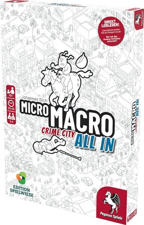 Чорно-білий мегаполіс сингл, 59062G MicroMacro Crime City 3 - All In (Edition Spielwiese)