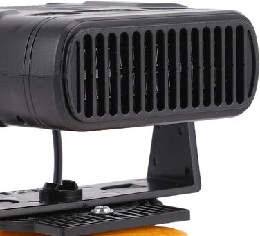 Автомобільний обігрівач на батарейках, невеликий електричний обігрівач потужністю 200 Вт з 2 USB-виходами, 2 регульованими режимами нагріву, підходить для літій-іонних акумуляторів