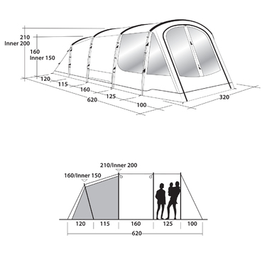 Намет Outwell Tent Collingwood 5 (111064)