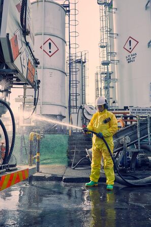 Комбінезон захисний Y23T132 унісекс () XL Жовтий