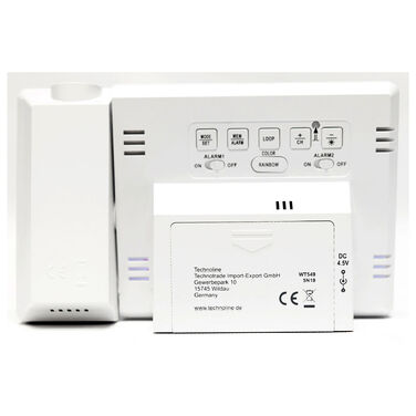 Годинник проекційний Technoline WT549 White (WT549)
