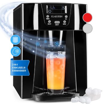 Л Ice Cube Machine & Dispenser для води на 12 кг великих кубиків і кубиків льоду, Fast Mini, Ice Cube Maker із сигналізацією, 2