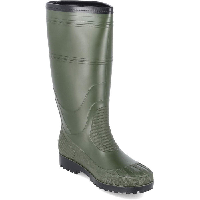 Чоловічі чоботи із синтетичної гуми кольору хакі - розмір 40/46 EU, 3VR1382401 9700