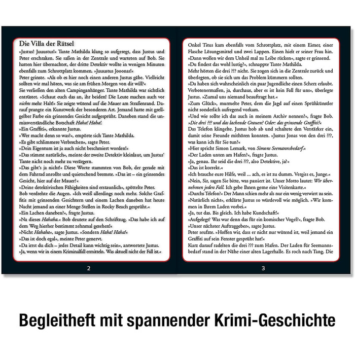 Три слідчі - Пазл Кримінал - Вілла загадок КОСМОС 697976, 300 елементів, Світиться в темряві, з УФ лампою, Читання, головоломка, р